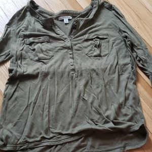 Long sleeve cozy tee